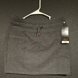 CALIA by Carrie Underwood Gray Mini Skirt
